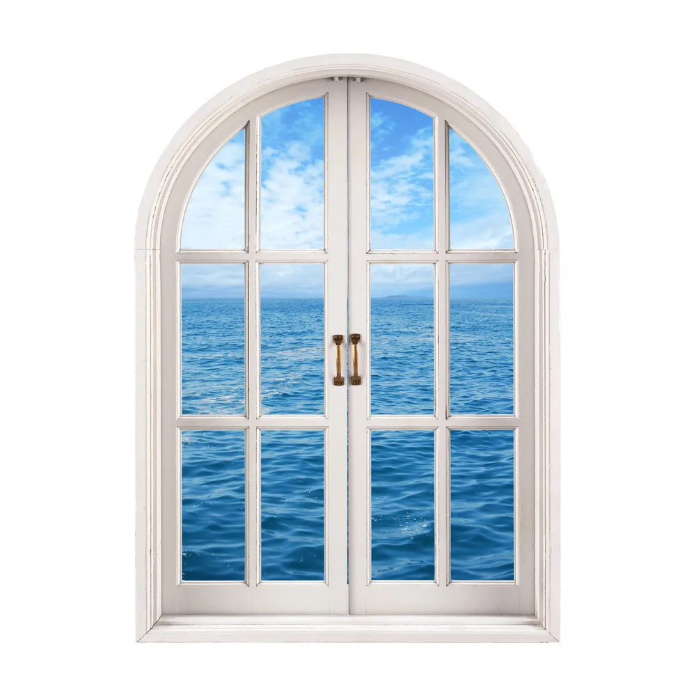 Стильные настенные Стикеры Современные стикеры для окон простого дизайна