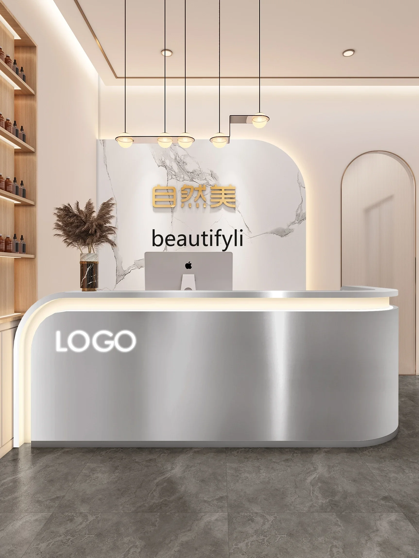 Светильник Роскошная дуговая барная стойка простая красота уход за кожей музей