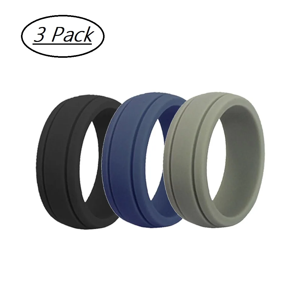 Geedyn 8 мм стильное Силиконовое кольцо для гибкого спортивного стиля