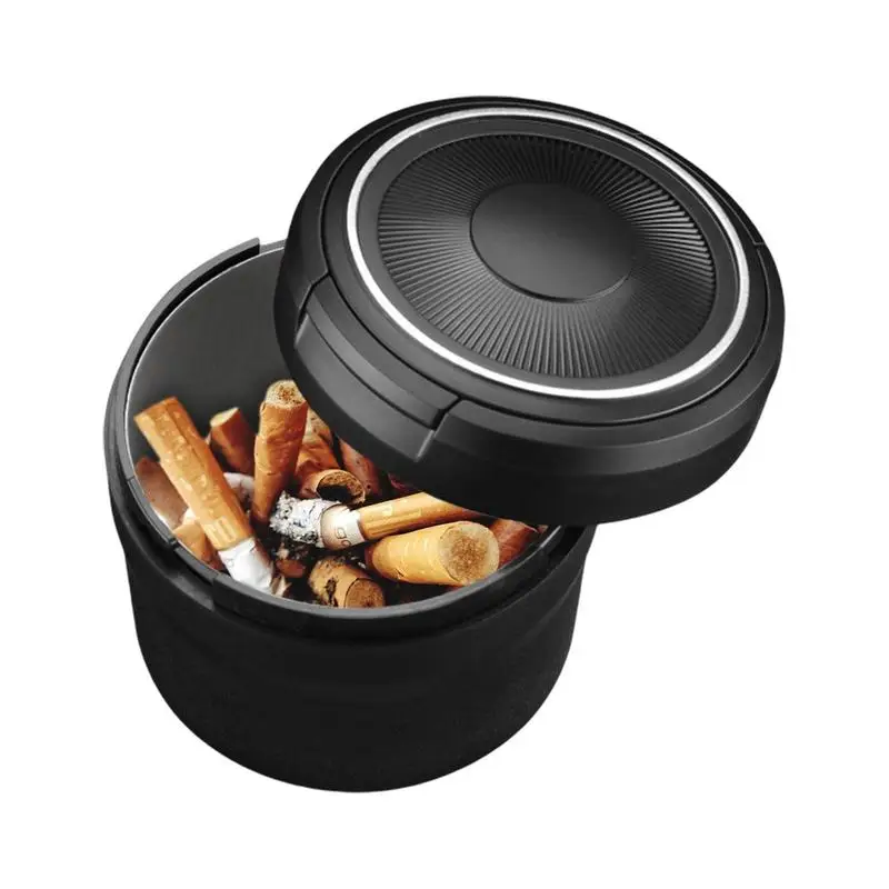 Портативная пепельница, классные пепельницы для автомобиля, портативная пепельница с крышкой, автомобильная пепельница с фото, для автомобиля, дома и офиса