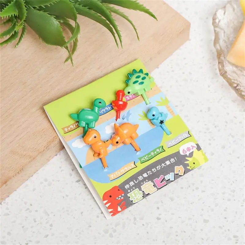 

Многофункциональный Ланч-бокс Bento Note, веселая пища для детей с динозавром, палочка с динозавром, детские пищевые медиаторы, прочная вилка, причудливая