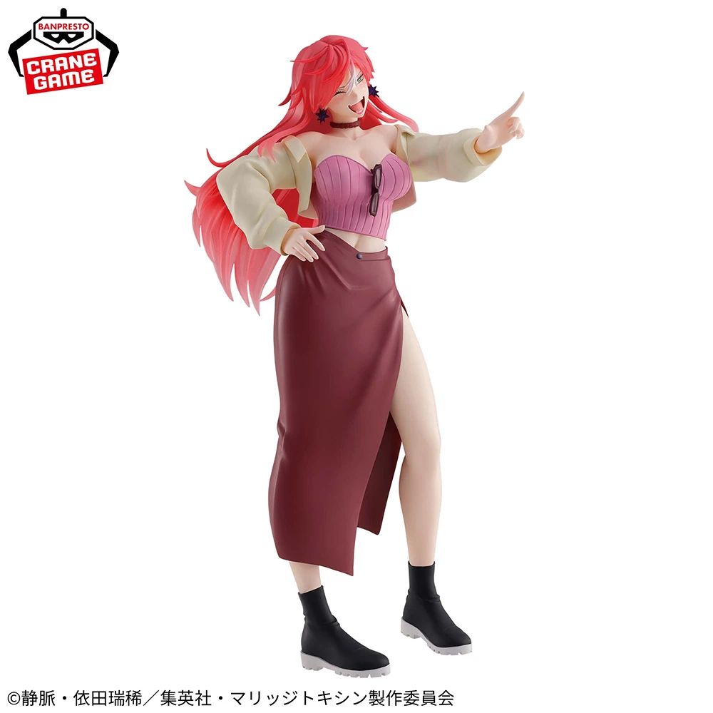 Фото В наличии: Фигурка Banpresto Marriage Toxin Кимиэ Арашияма GLITTER&GLAMOURS, 22 см, аниме-фигурка с прозрачными волосами, коллекционный декор, подарок №5