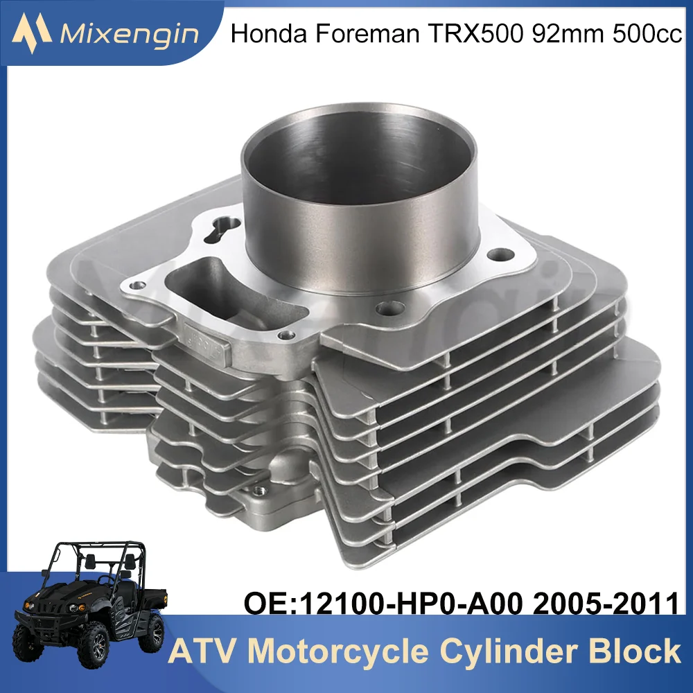 ATV STD 92 мм для Honda Foreman 500 TRX500FE TRX500FM TRX500TM 2x4 4x4 12100-HP0-A00 2005-2011 детали двигателя блока