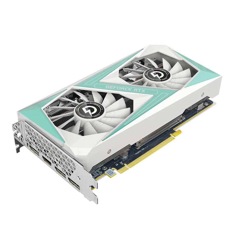 RTX 2070 видеокарта 8 Гб GDDR6 бит игровая для NVIDIA GeForce 256 3XDP HD слоты настольного ПК GPU |