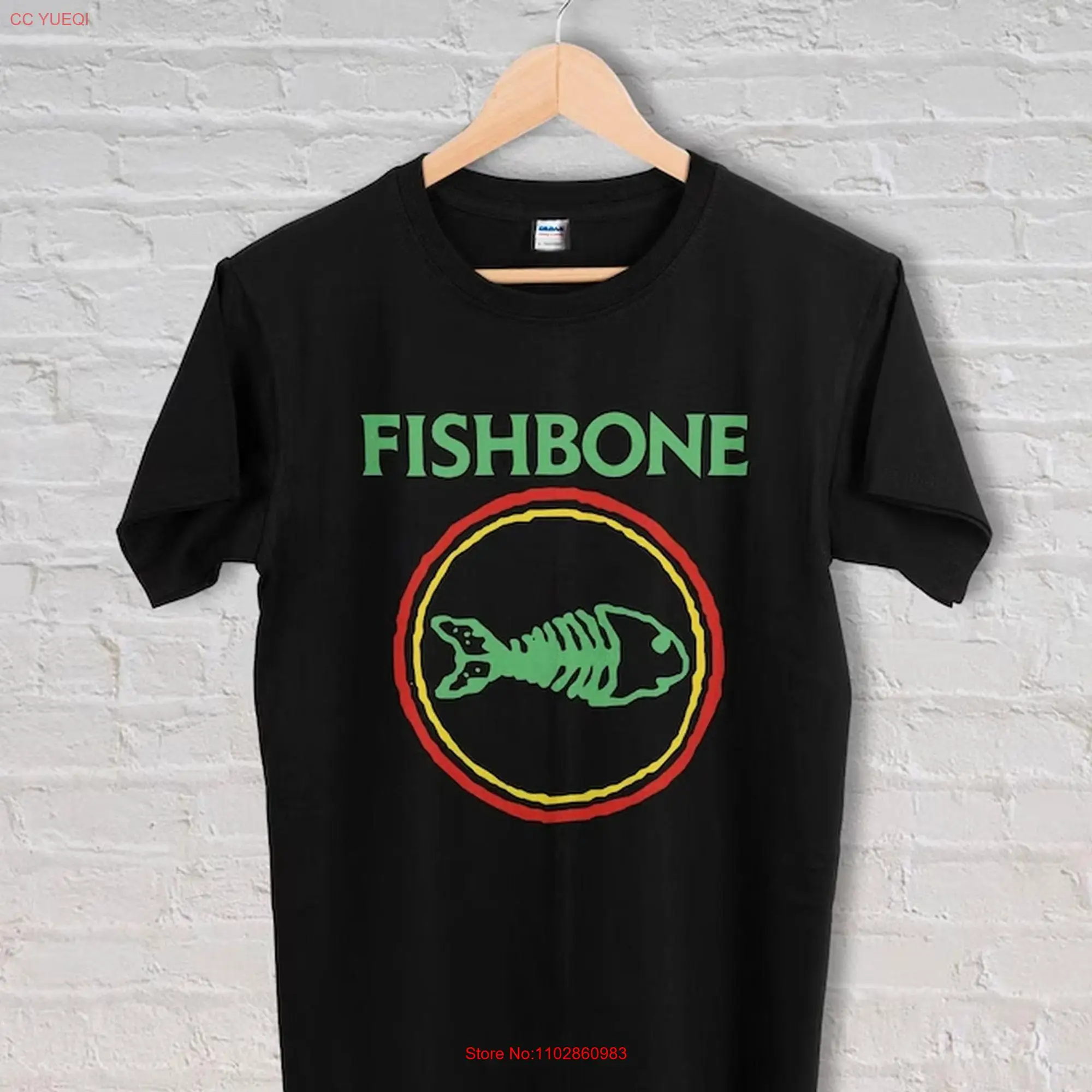 Футболка Fishbone с длинным или коротким рукавом американская рок музыкальная
