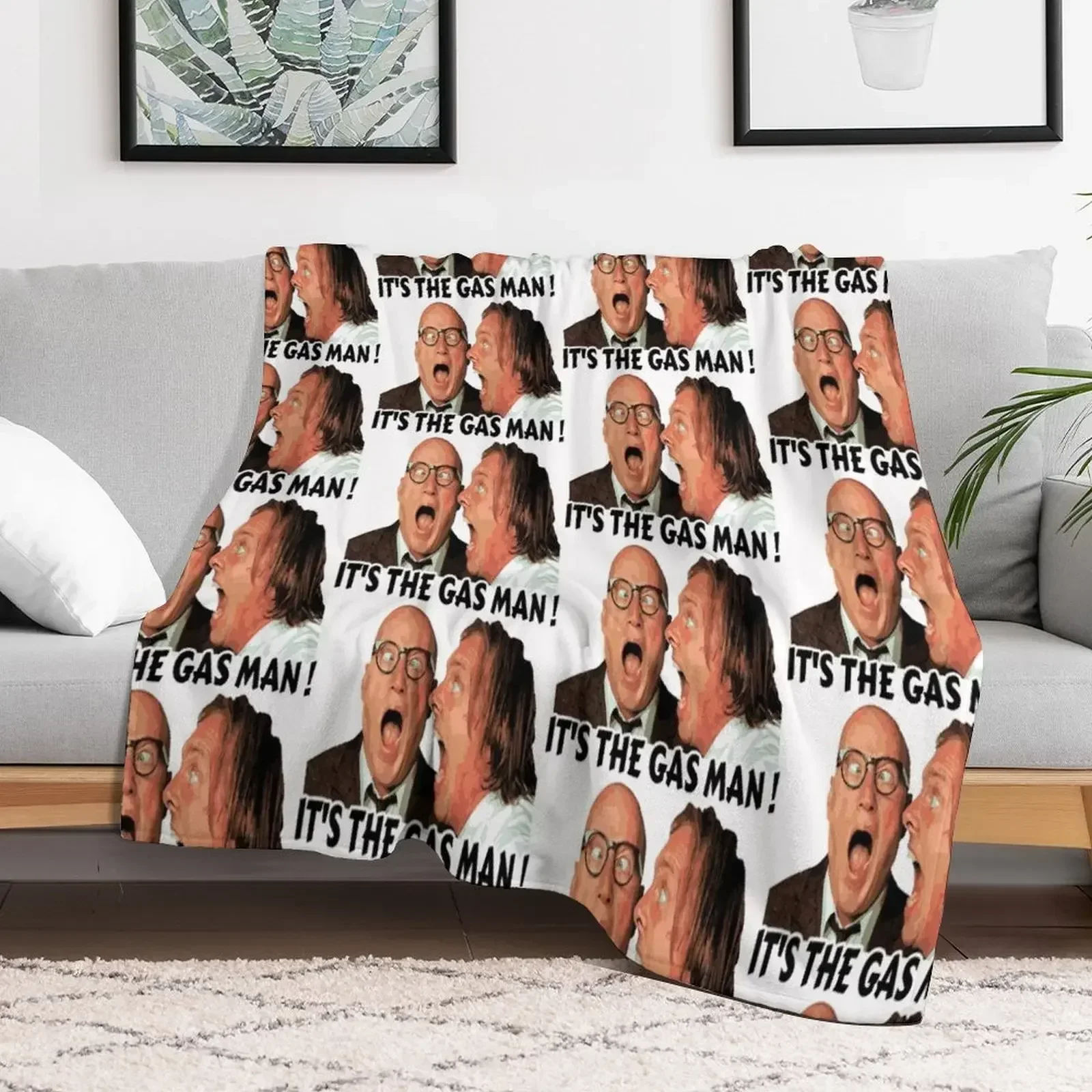 Фланелевое одеяло Its The Gas Man