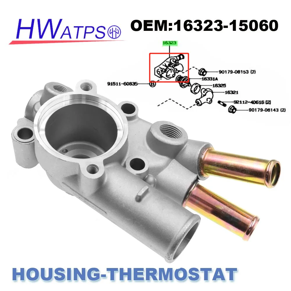 Для Toyota Carina II AT170 Corolla AE101 Levin Corona Sprinter Trueno AE91 4AF 5AF корпус водозаборника 16323-15060 1632315060
