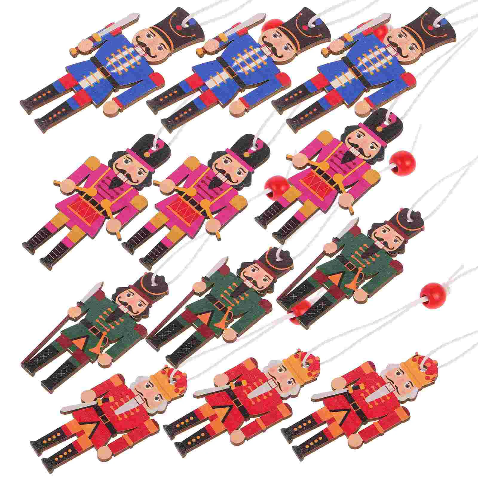 

12Pcs Birthday Party Decorations Flower Party Decor Birthday Nutcracker Outdoor Nutcrackers for Landscape Party Friends