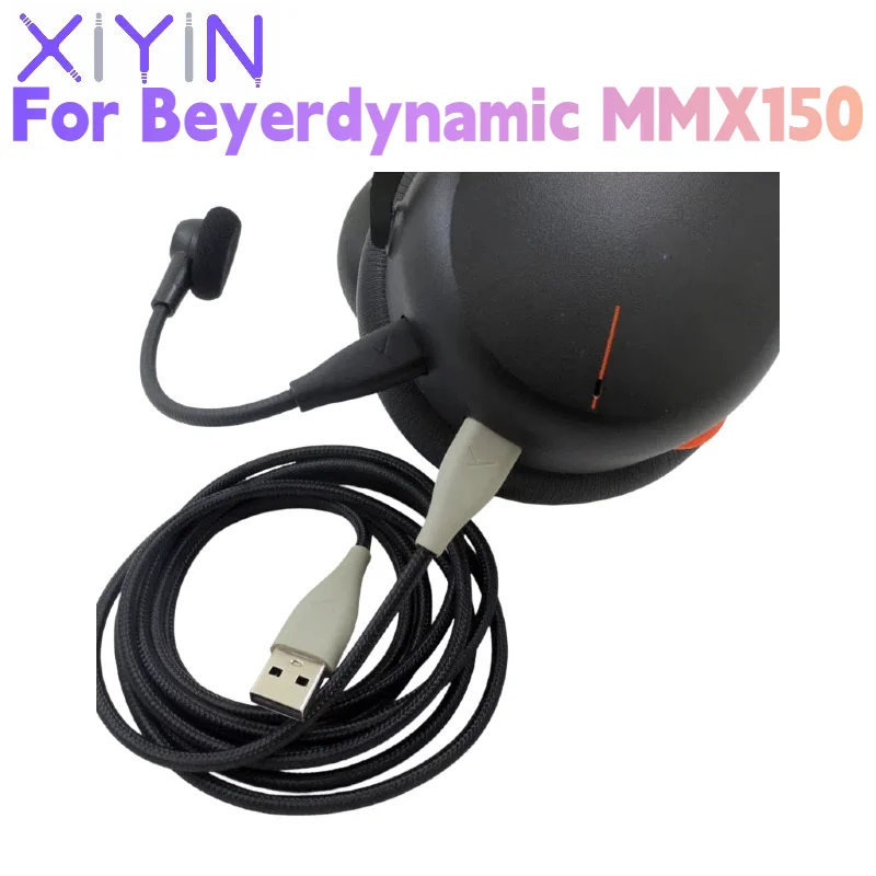 Фото USB-кабель для подключения к Micro USB (версия для ПК) для игровых наушников, аудиокабель для модернизации и замены для наушников Beyerdynamic MMX150 №2
