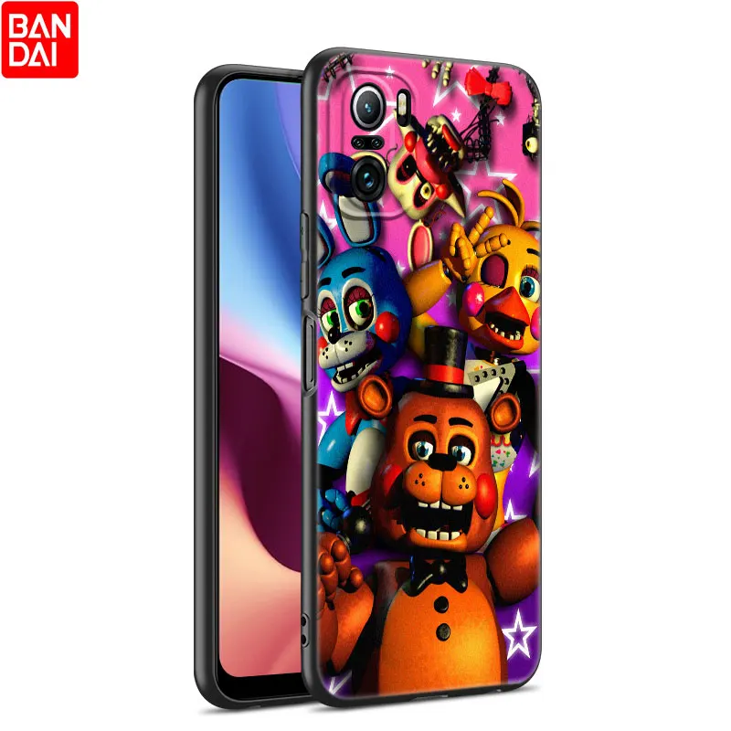 Чехол Fnaf Animatronics Five Nights для Xiaomi Mi 11 Lite NE 11i 11T A3 A2 A1 10T POCO X3 NFC GT F3 M3 M4 X4 Pro |