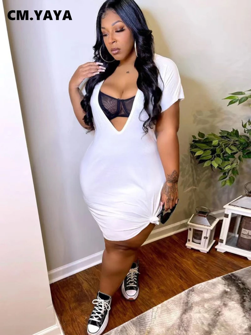 

Женское платье с коротким рукавом, V-образным вырезом