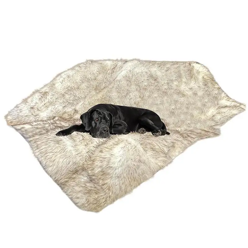 

Dog Blanket Fluffy Cat Dog Blanket For Couch Sofa Soft Plush Puppy Blanket Pet Throws Furniture Protector 152 X 126cm / 60 X 50