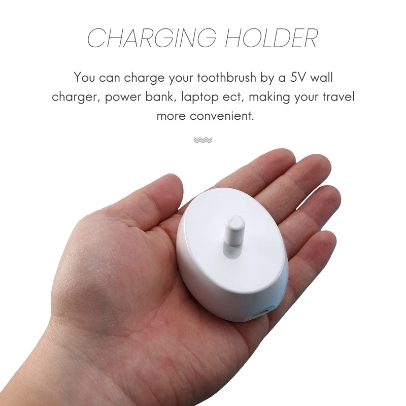 Для Braun Oral B сменное зарядное устройство для зубной щетки держатель индуктивной
