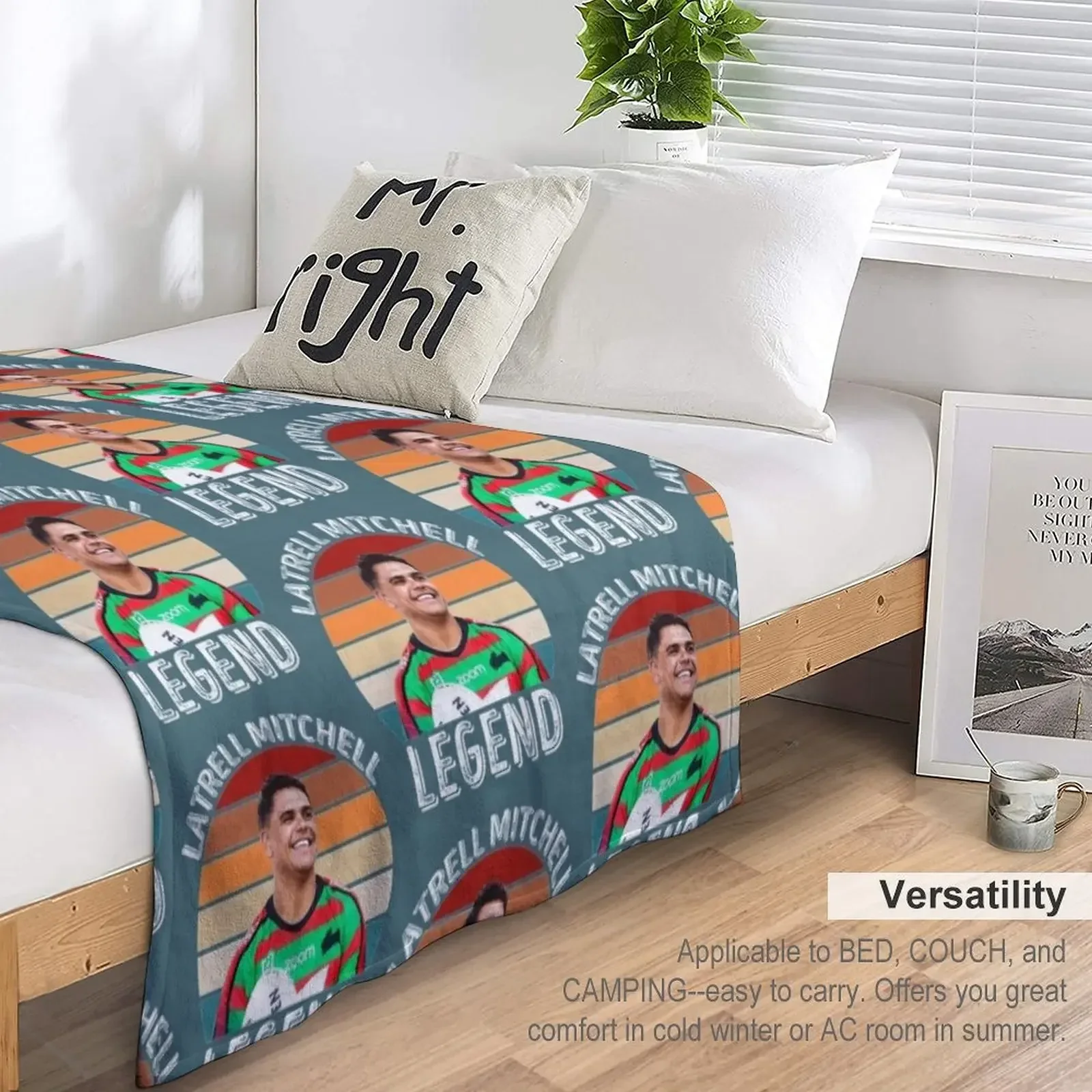 Плед-одеяло с рисунком кролика Митчелла дизайнерские покрывала для кровати