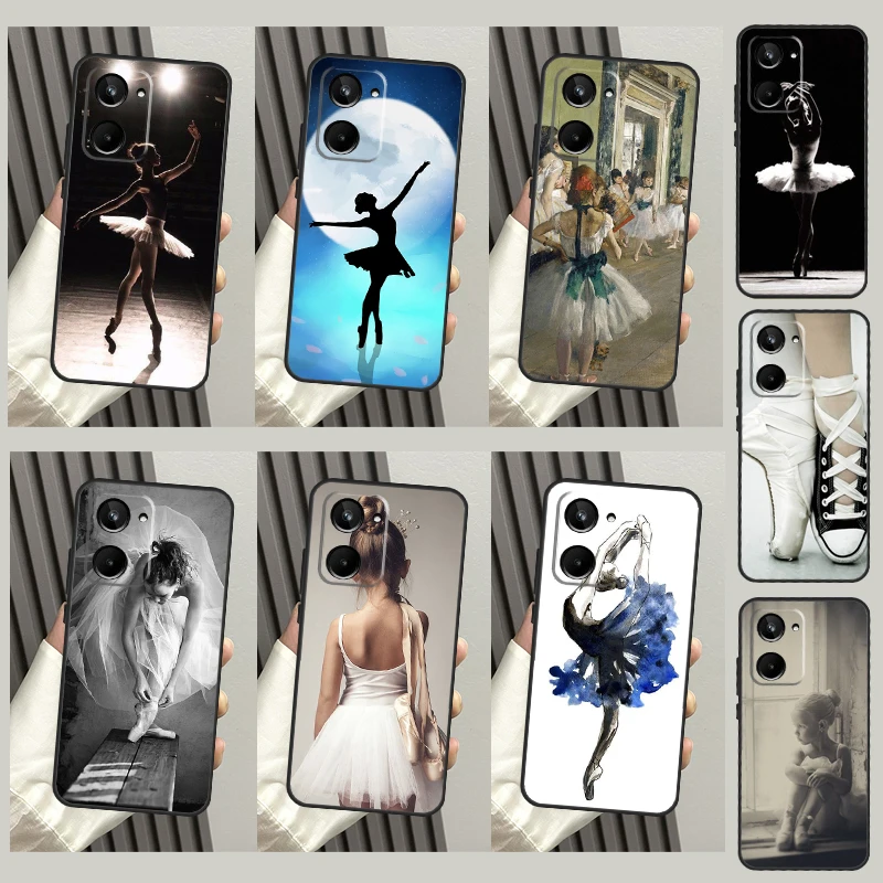 Чехол с изображением танцующей девушки для Realme 10 Pro Plus 8 9 C35 C31 C30 C11 C15 C21Y C25Y GT Neo 3T 2T 5