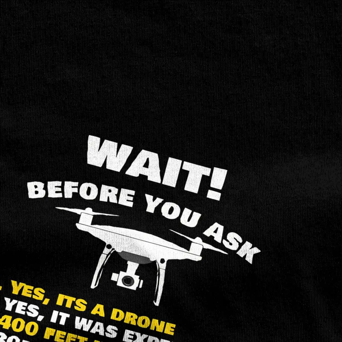 Футболка Летающая из хлопка с принтом для мужчин и женщин