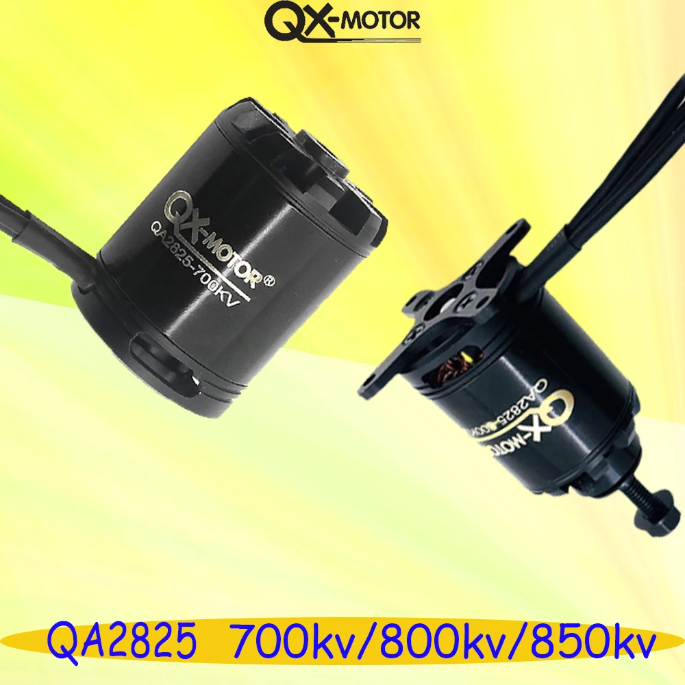 

QX-MOTOR QA2825(3548) 700/800/850kv Cw Ccw Brushless Motor 2-6s Lipo The Max Thrust Of 4kg For Fms Freewing RC Airplane