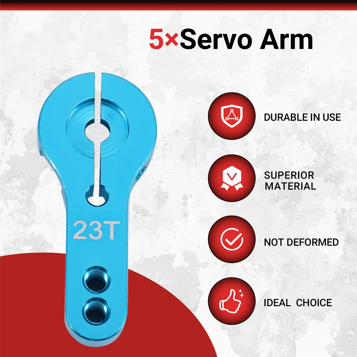 Металлический рупорный гудок с винтами для радиоуправляемых автомобильных