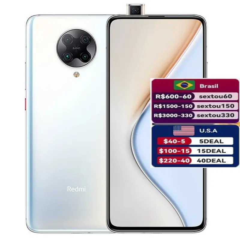 

Смартфон xiaomi redmi K30 Pro, телефон, телефон с Snapdragon 256, 865 мАч