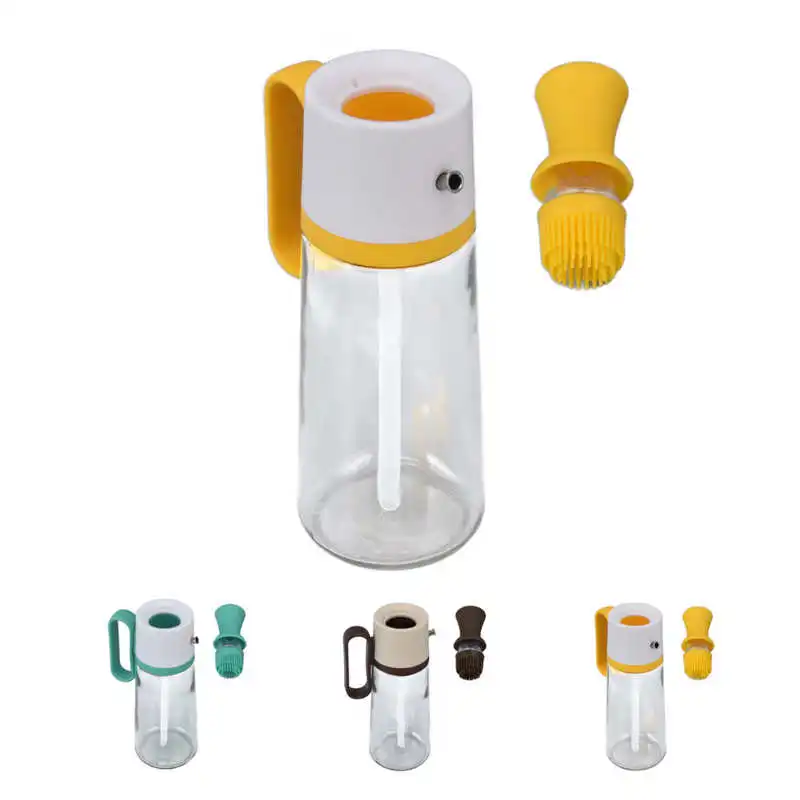 

Прозрачный стеклянный диспенсер для масла, 550 мл