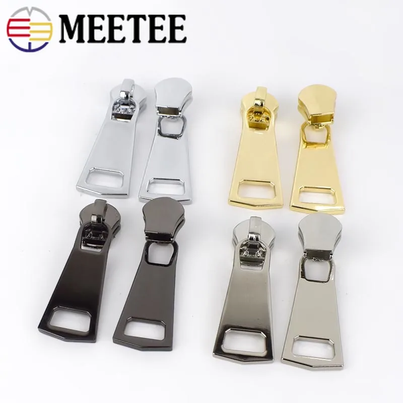

5Pcs Zipper Sliders for 5# 8# 15# Metal Zips Clothes Zippers Head Zip Repair Kits Replacement Slider Tools DIY Sewing Accessory