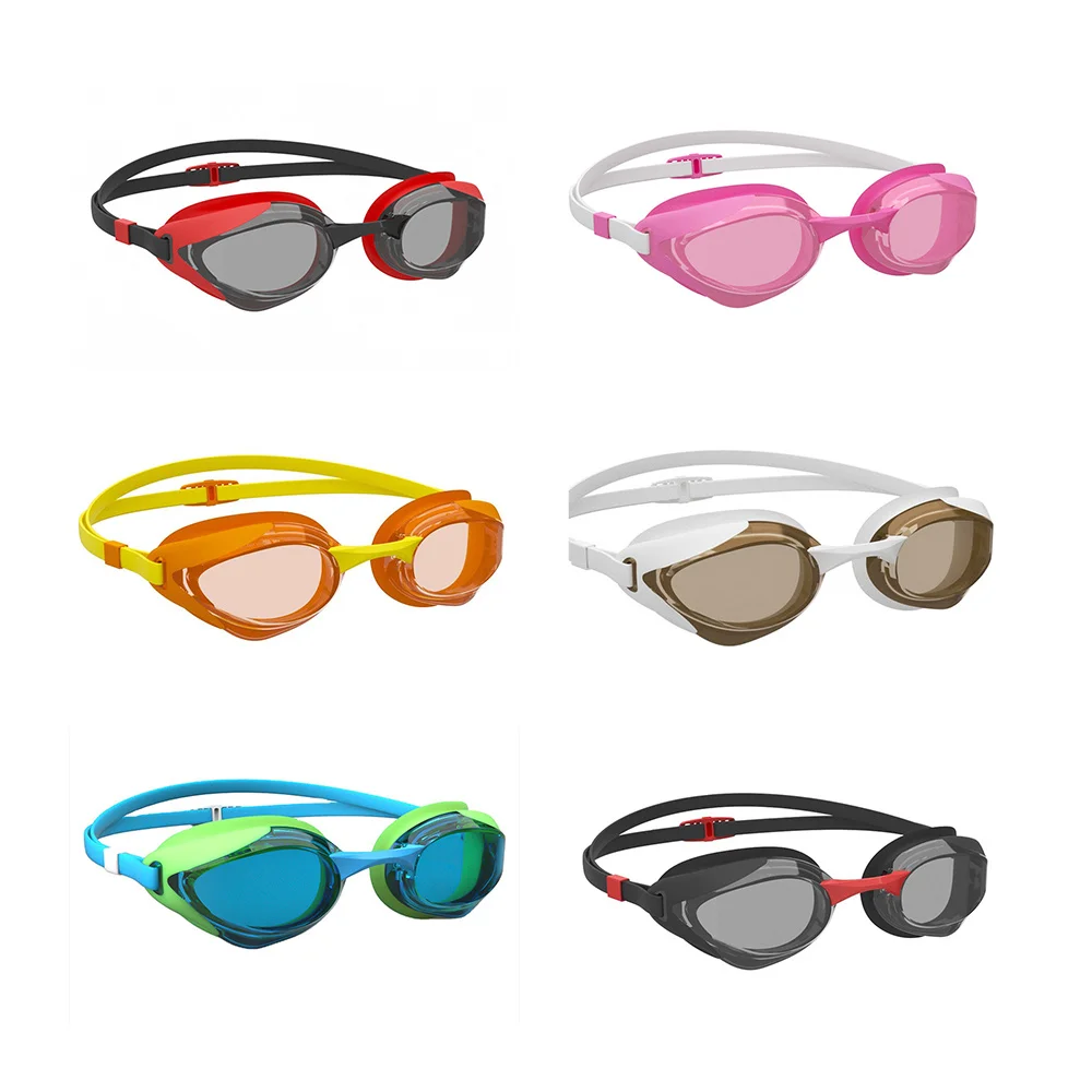 

Training Goggles Silicone Competition No Leaking Anti Flog Clear Tempered Goggle UV Protection Anti-ultraviolet XR-Hot