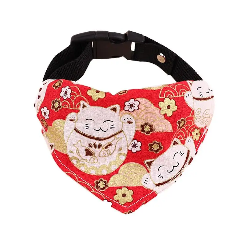 

Pet Bandanas For Small Dogs Pet Kerchief Cat Cotton Scarves Pet Puppy Accessories For Thanksgiving Day Weddings Daily Wear