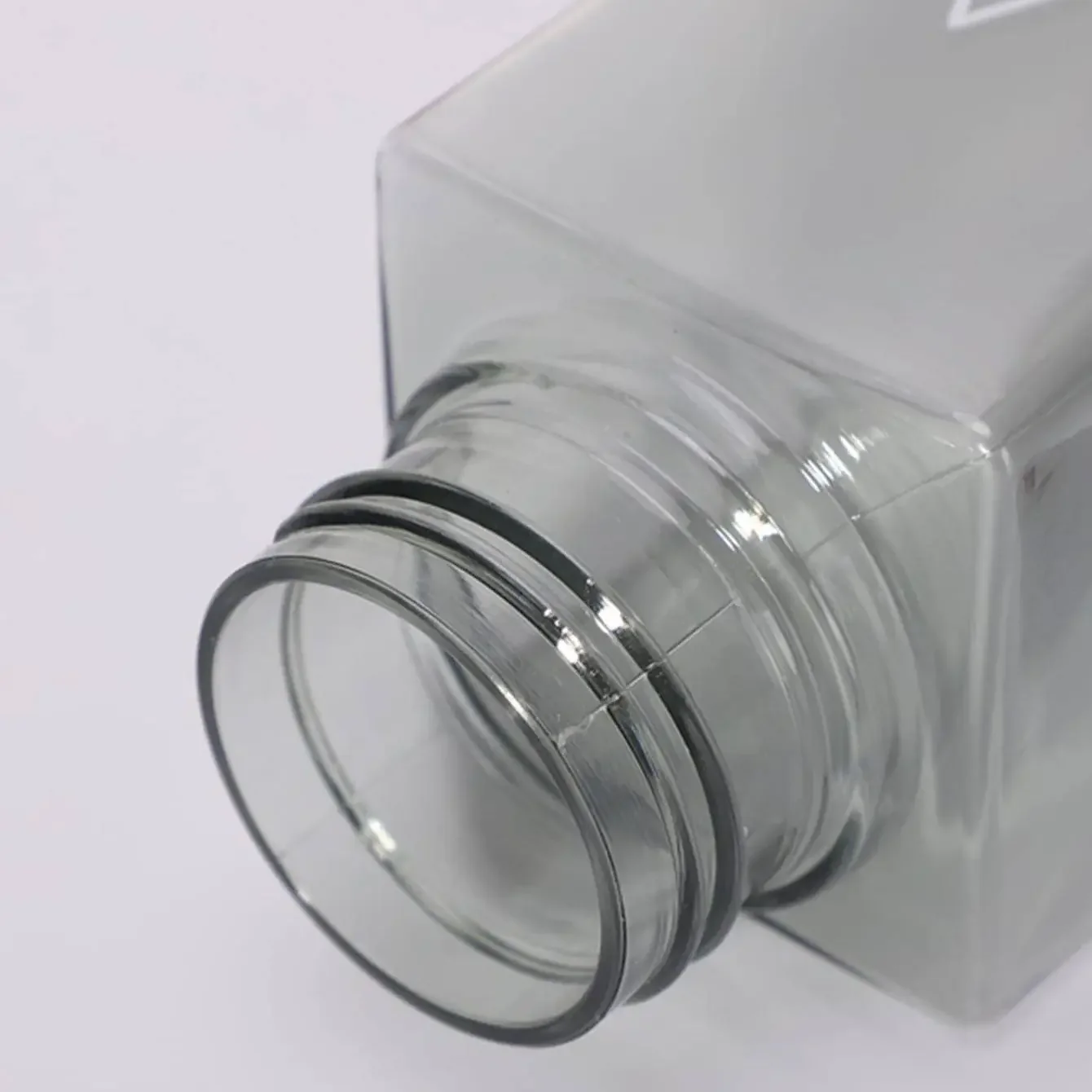 1 Шт. Портативная Креативная Пластиковая Бутылка Для Воды Квадратная