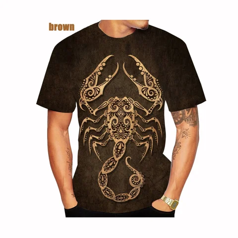 3D футболка Скорпион полиэстер