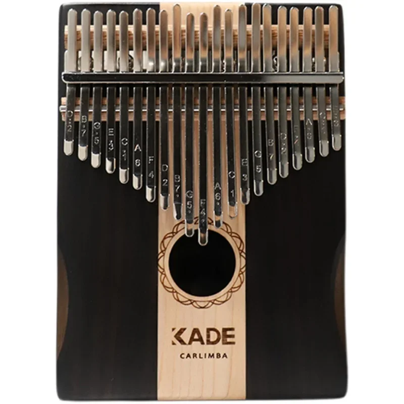 Деревянная клавиатура Kalimba 17 клавиш большой палец музыкальная подарок на любовь