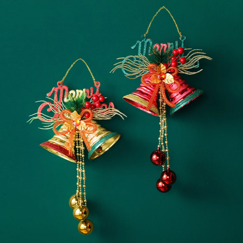 

Christmas Ornaments Plastic Bells Christmas Tree Hanging Bell Decorations for Xmas Home Decoration Drop Ship Xmas Tree Deco