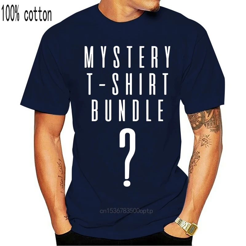 

Man Clothing Mystery T-Shirts Bundle - Movie TV Gaming Funny 3 Or 5 Tee Pack Cheap Wholesale tees100% Cotton For ManT Shirt Prin