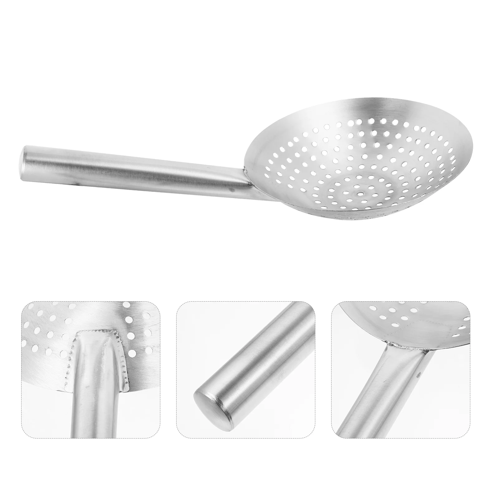 

Colander Kitchen Gadget Hot Pot Spoons Stainless Steel Cookware Filter Strainer Oil