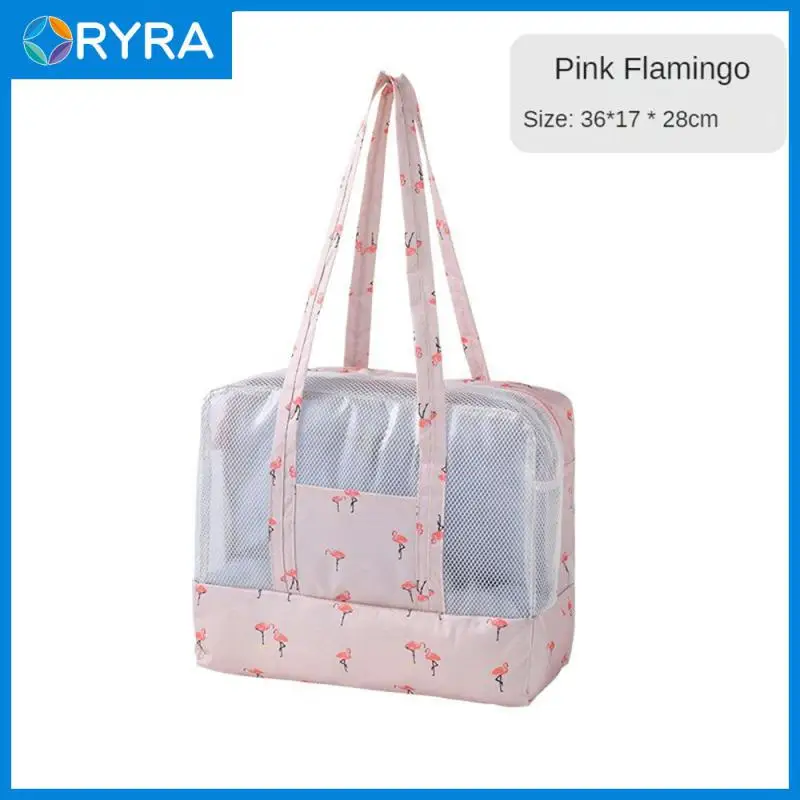 

Large Storage Bag Front Pocket Multiple Uses In One Pack Wet And Dry Separation Package Everything Is Available Easy To Carry