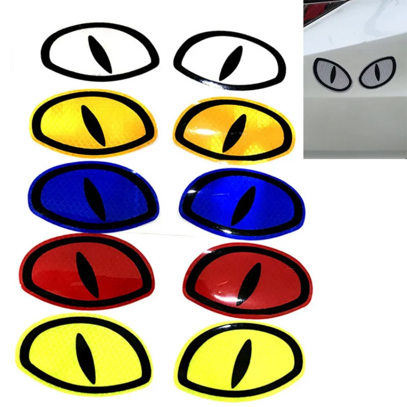 

2/4 шт., светоотражающие наклейки на задний багажник