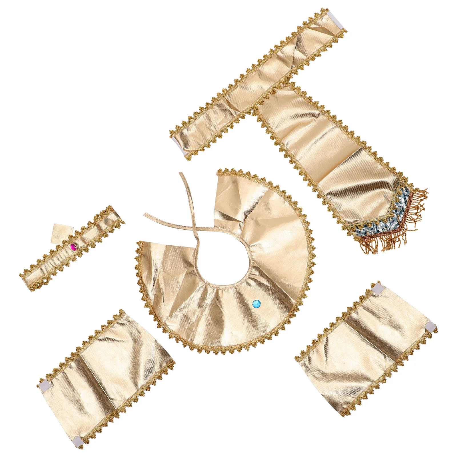 Костюмы на Хэллоуин для взрослых и детей египетские украшения тканевый головной