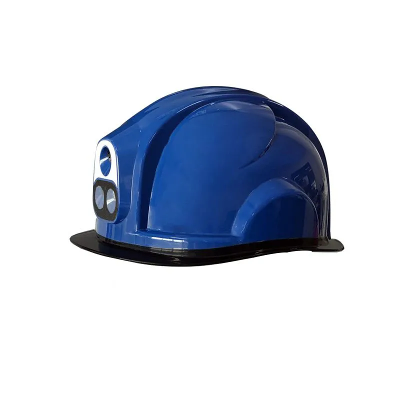 

3G 4G WiFi GPS Smart Helmet Surveillance Camera For Construction Site With Strong Lighting
