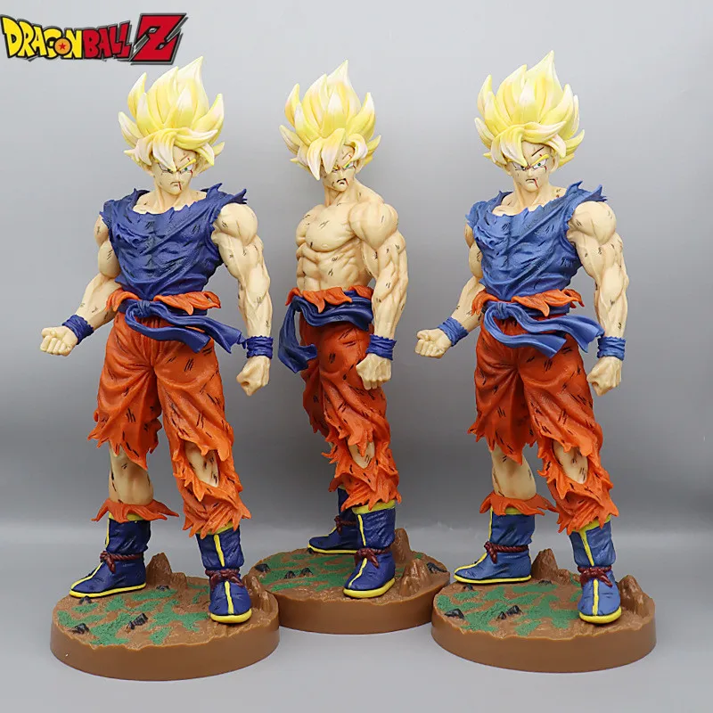 

Dragon Ball Z Super Saiyan Son Goku Vegeta Demonized Battle Damage Figure Gk Action Anime Pvc Statue Model Collection Toys Gift