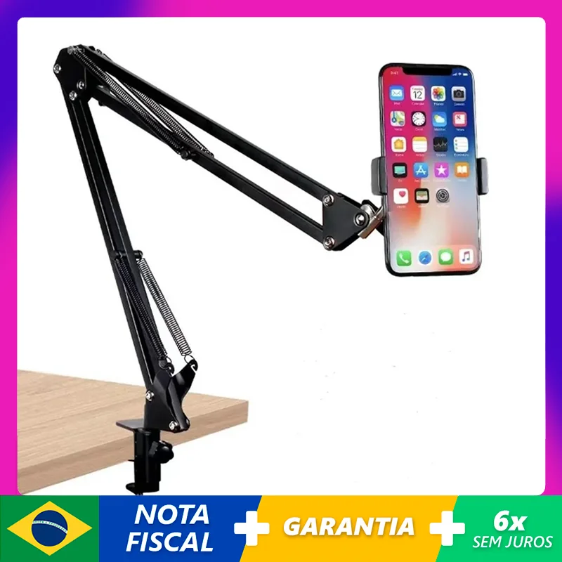 

Camera Phone tripod Table Stand Set Overhead Shot Photography Adjustable Arm stand For Phone Camera Ring Light Lamp