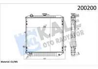 

0017082PA engine radiator for truck URBAN NQR
