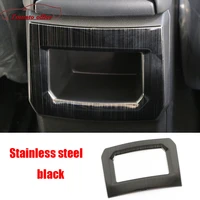 stainless steel for great wall cannon gwm poer ute 2021 2022 car rear armrest storage box patch cover frame accessories