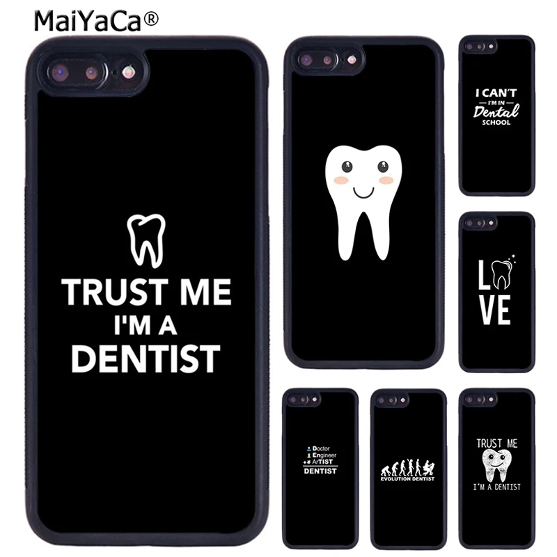 Забавный чехол для телефона Доктор-стоматолог Красивый день чтобы сэкономить