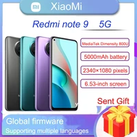 xiaomi redmi note 9 5g smartphone pro 6g 128g 5000mah large battery 6 53 inches 48 million pixels