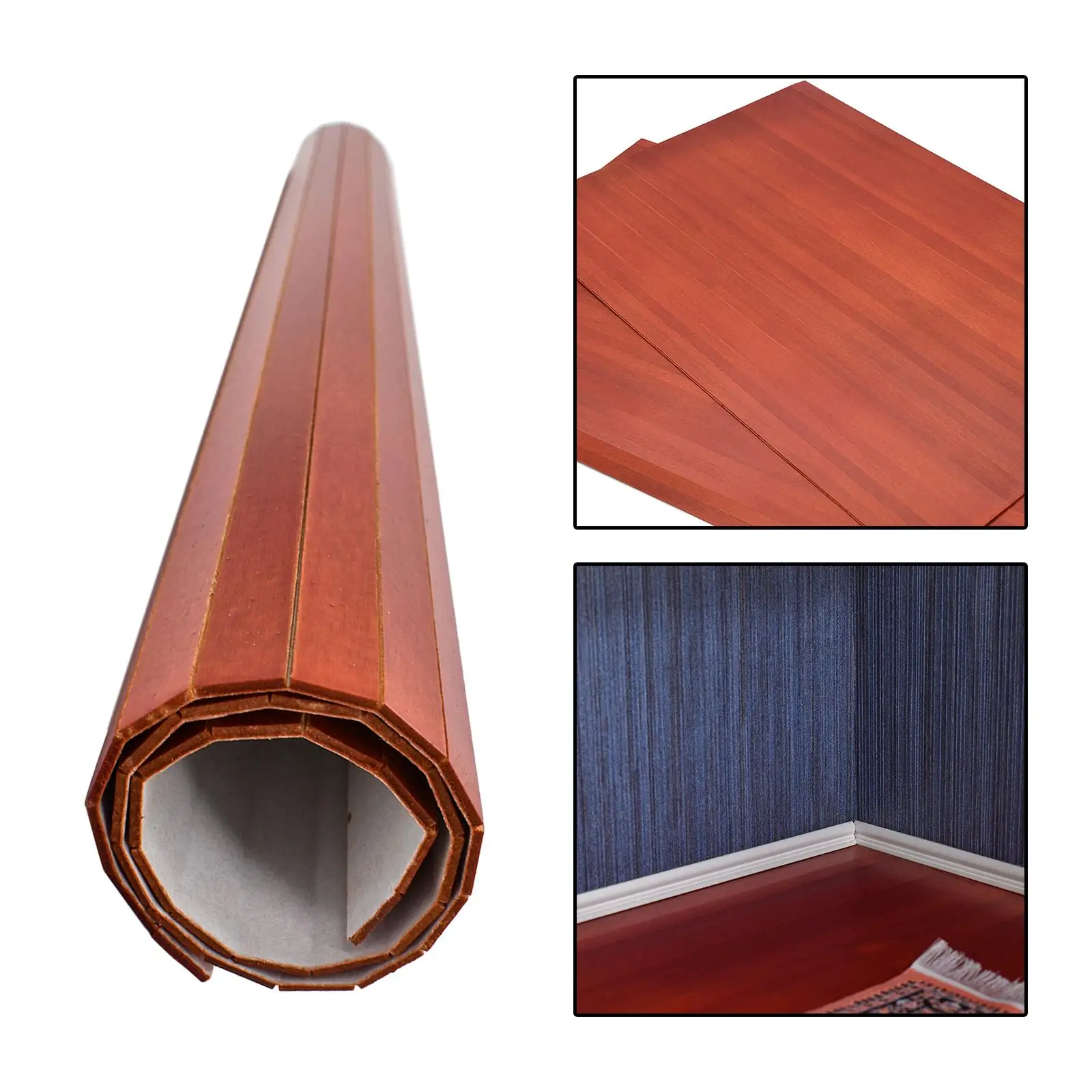 

Мини имитация деревянного пола для кукольных домиков спальни DIY фитинги