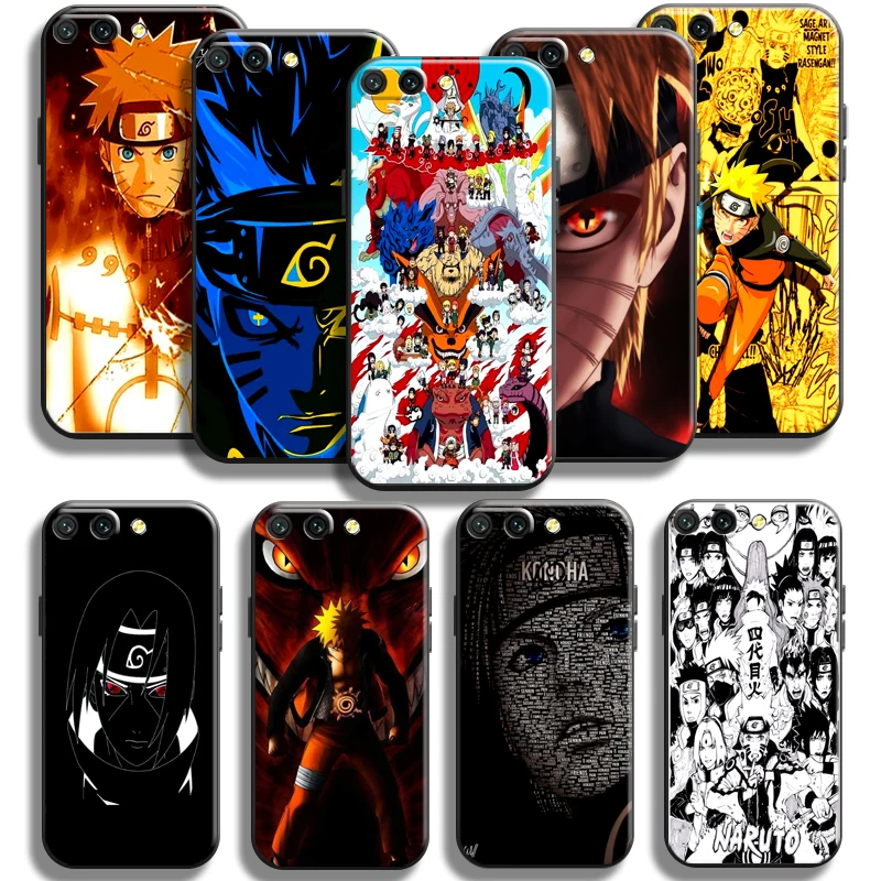 

Naruto Anime For Huawei Honor 10X 9X Lite Pro Honor 10 10i 9 9A Phone Case TPU Black Liquid Silicon Soft Carcasa Funda