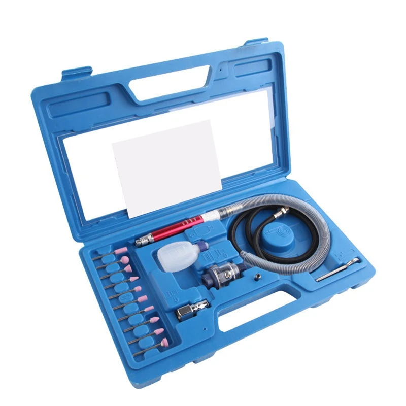 

High-Speed Pneumatic Micro-Mold Grinder Kit, Mini Pencil Polishing, Engraving, Grinding And Cutting Pneumatic Tools