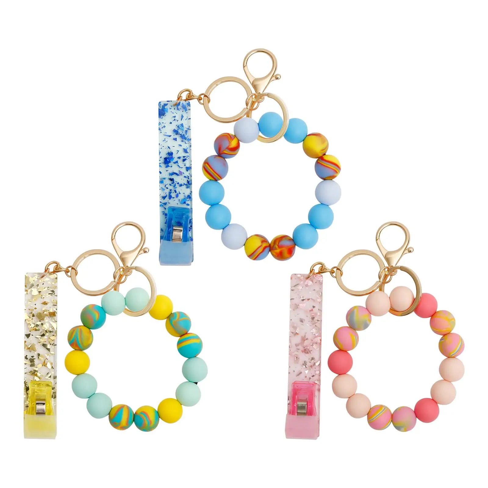 

Браслет-брелок для ключей, держатель для кредитных карт, подходит для дома на колесах, офиса