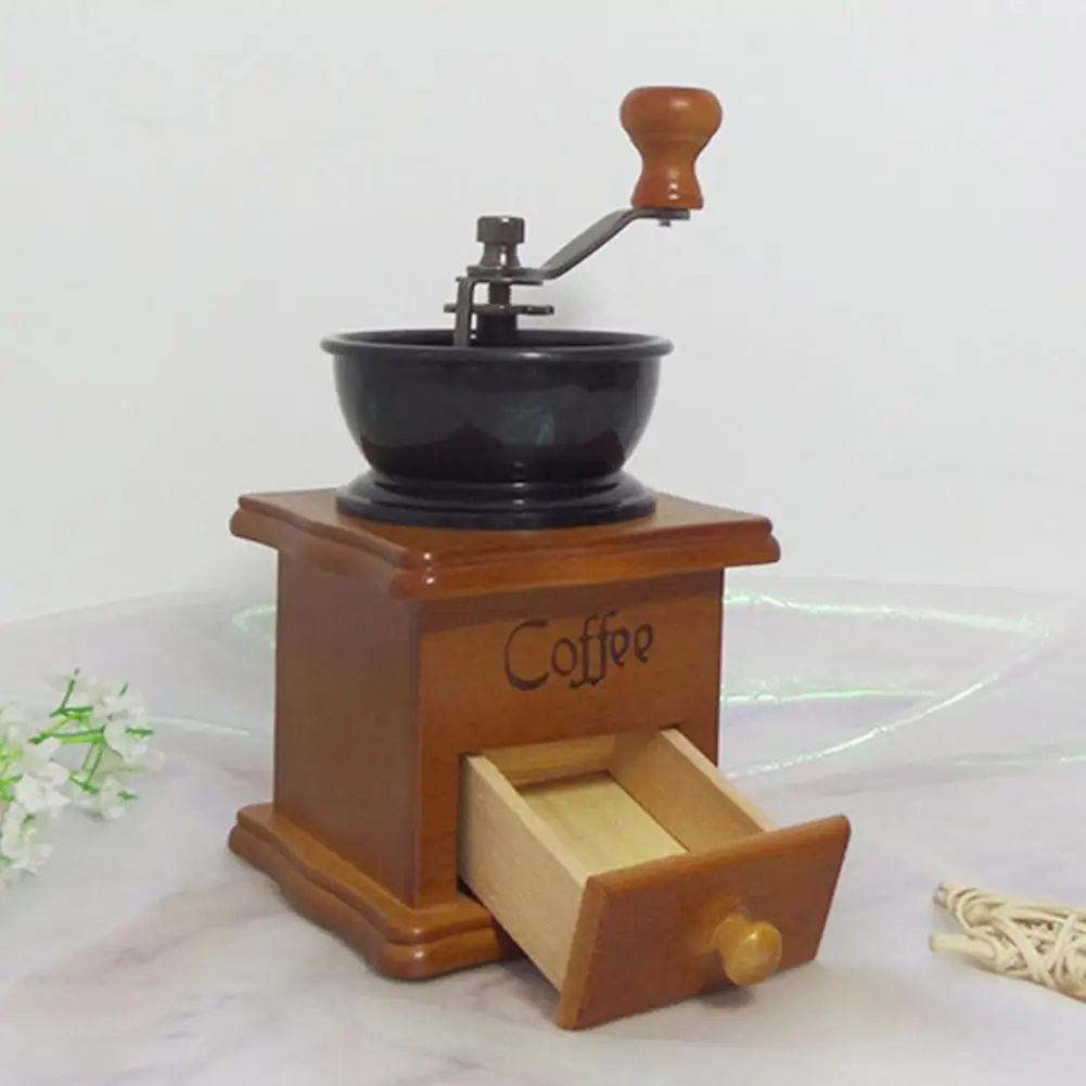 Эффективная ручная кофемолка металлическая практичная Регулируемая мельница