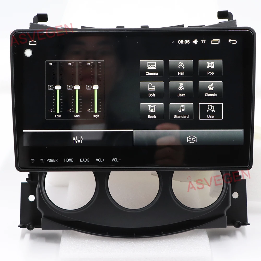 Автомобильный радиоплеер для Nissan 370Z 9 дюймов Android 11 с беспроводным GPS Навигатором