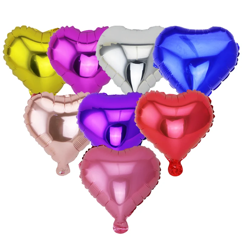 

(20 шт.) 10-дюймовый Гелиевый шар в форме сердца, искусственный надувной подарок, украшение для дня рождения, вечеринки, шар